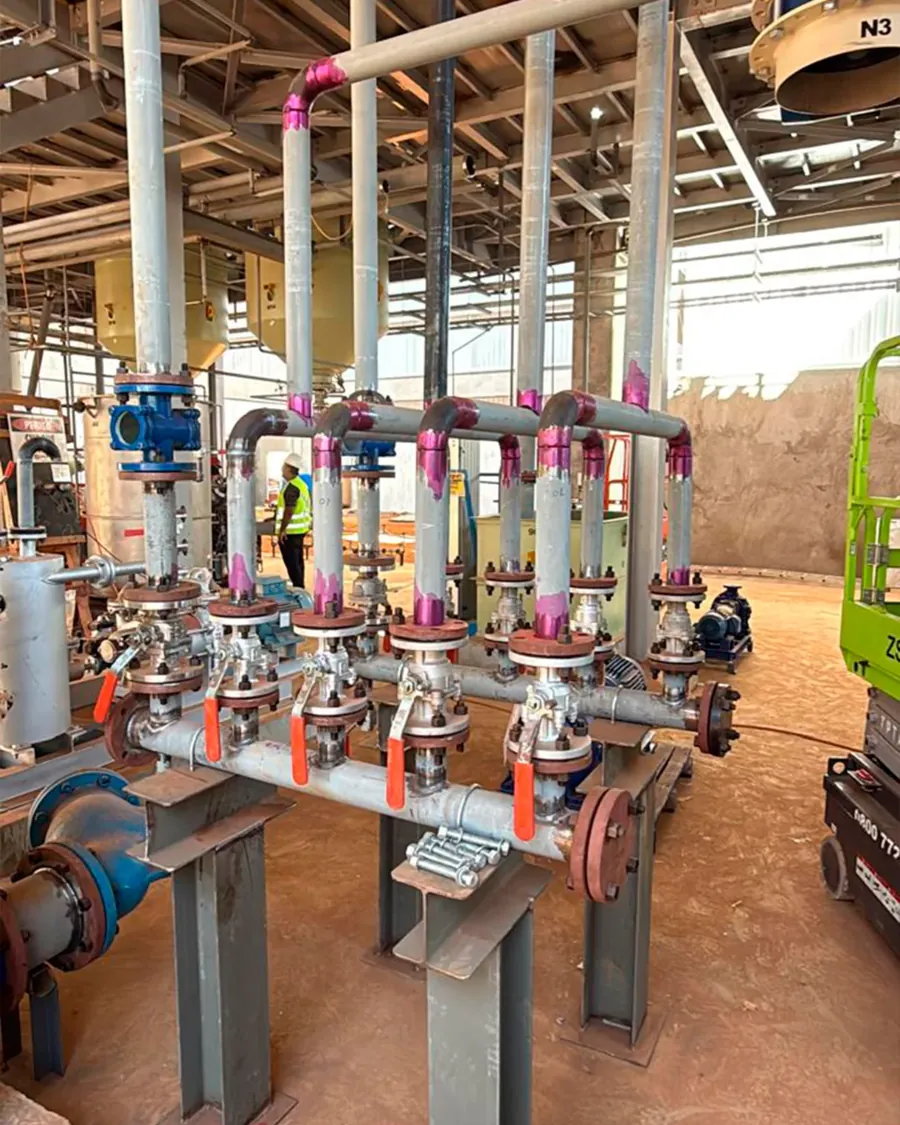 Projeto industrial AMSI, montagem 7